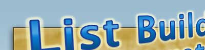 List Building Secrets